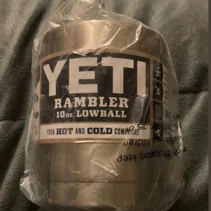 Yeti Rambler Lowball 10oz Stainless Tumbler Cup